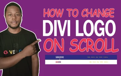 HOW TO CHANGE DIVI STICKY LOGO ON SCROLL