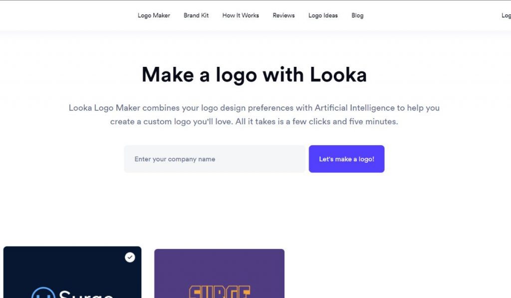 Best Logo Design Services with looka