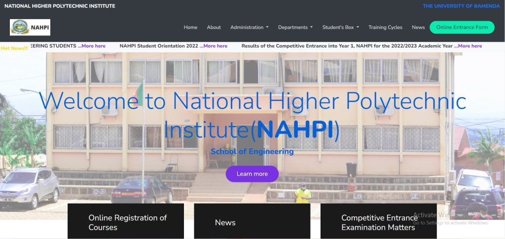 National Higher Polytechnic Institute-Entrepreneurarena