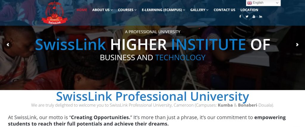  SwissLink Higher Institute of Business and Technology-Entrepreneurarena
Computer engineering schools in Cameroon